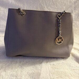 Grey Michael kors tote